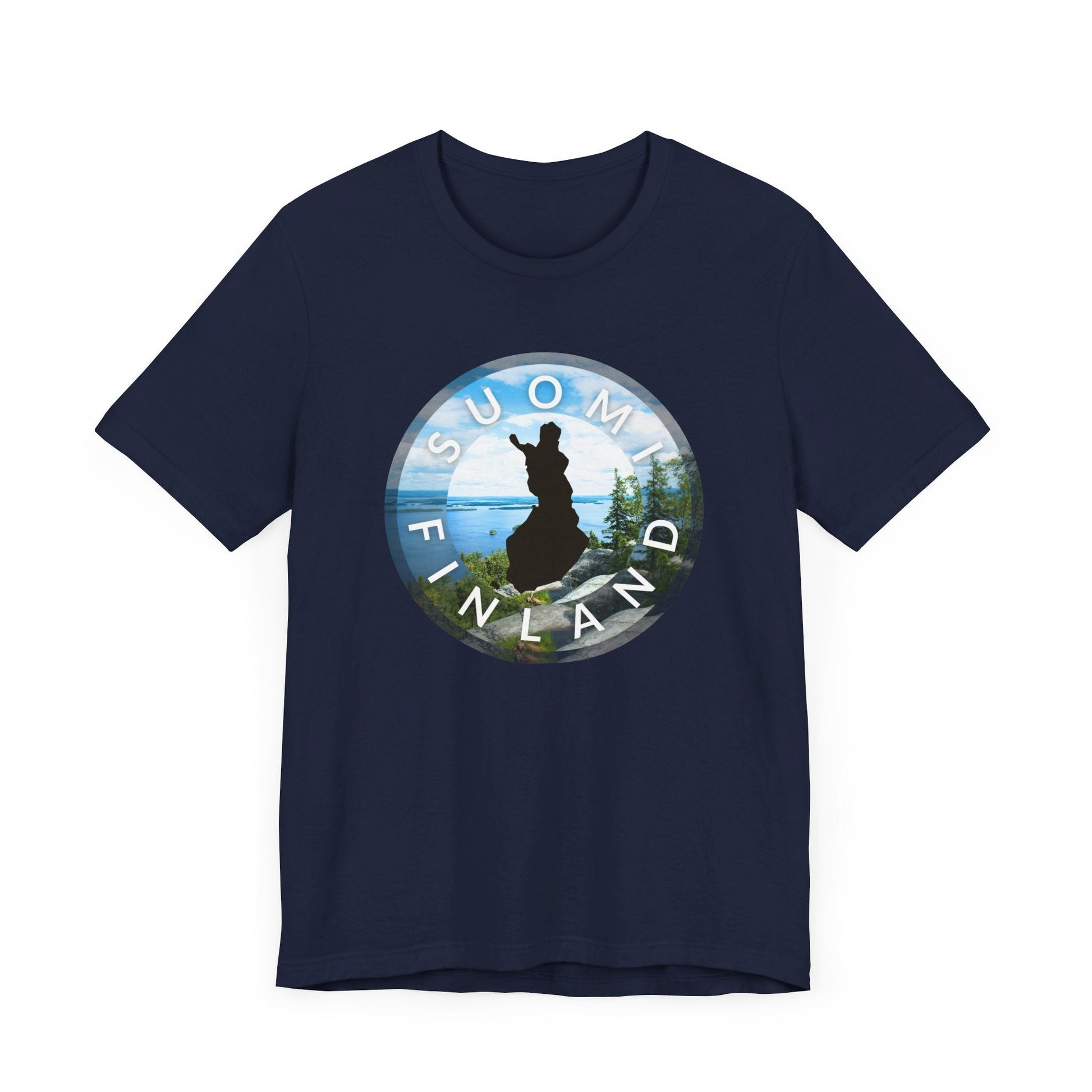 Lake view from Koli, Suomi - Finland, Unisex T-shirt - Feels like Finland