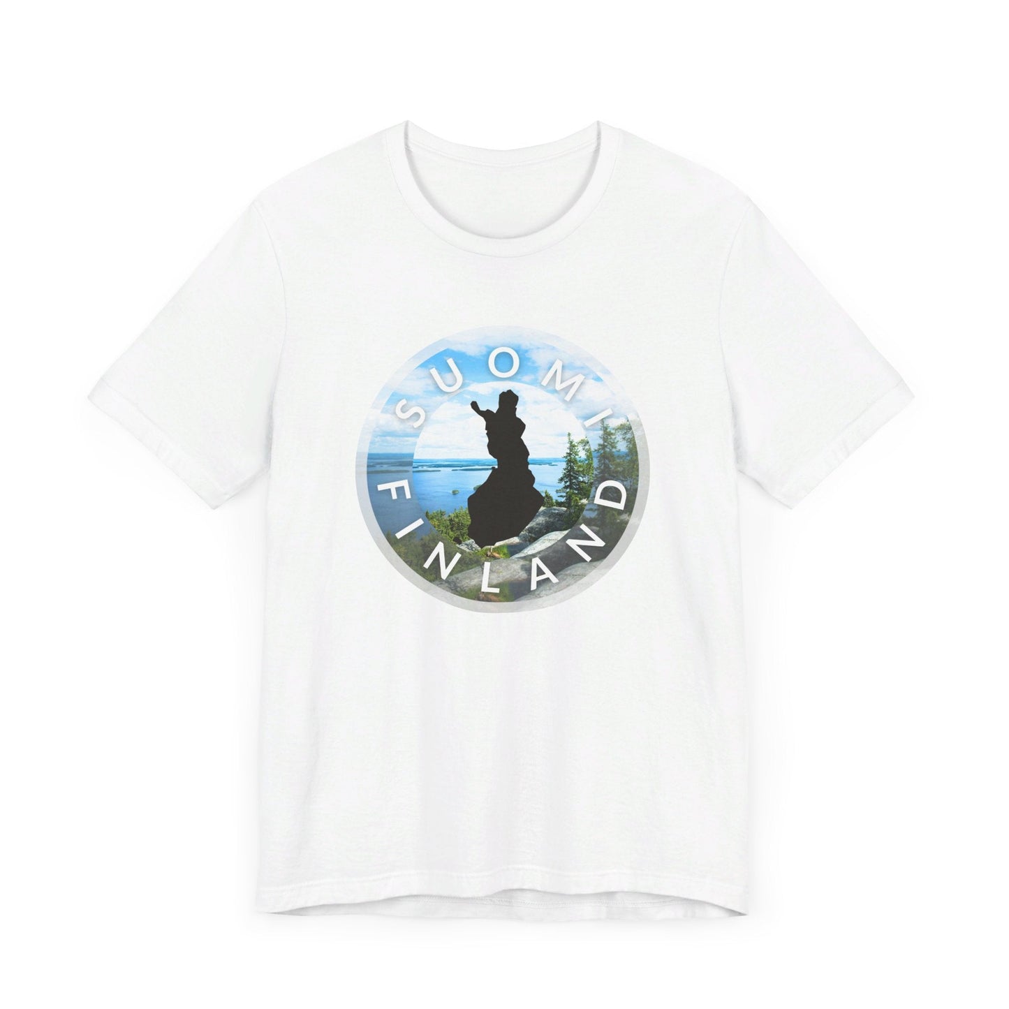 Lake view from Koli, Suomi - Finland, Unisex T-shirt - Feels like Finland