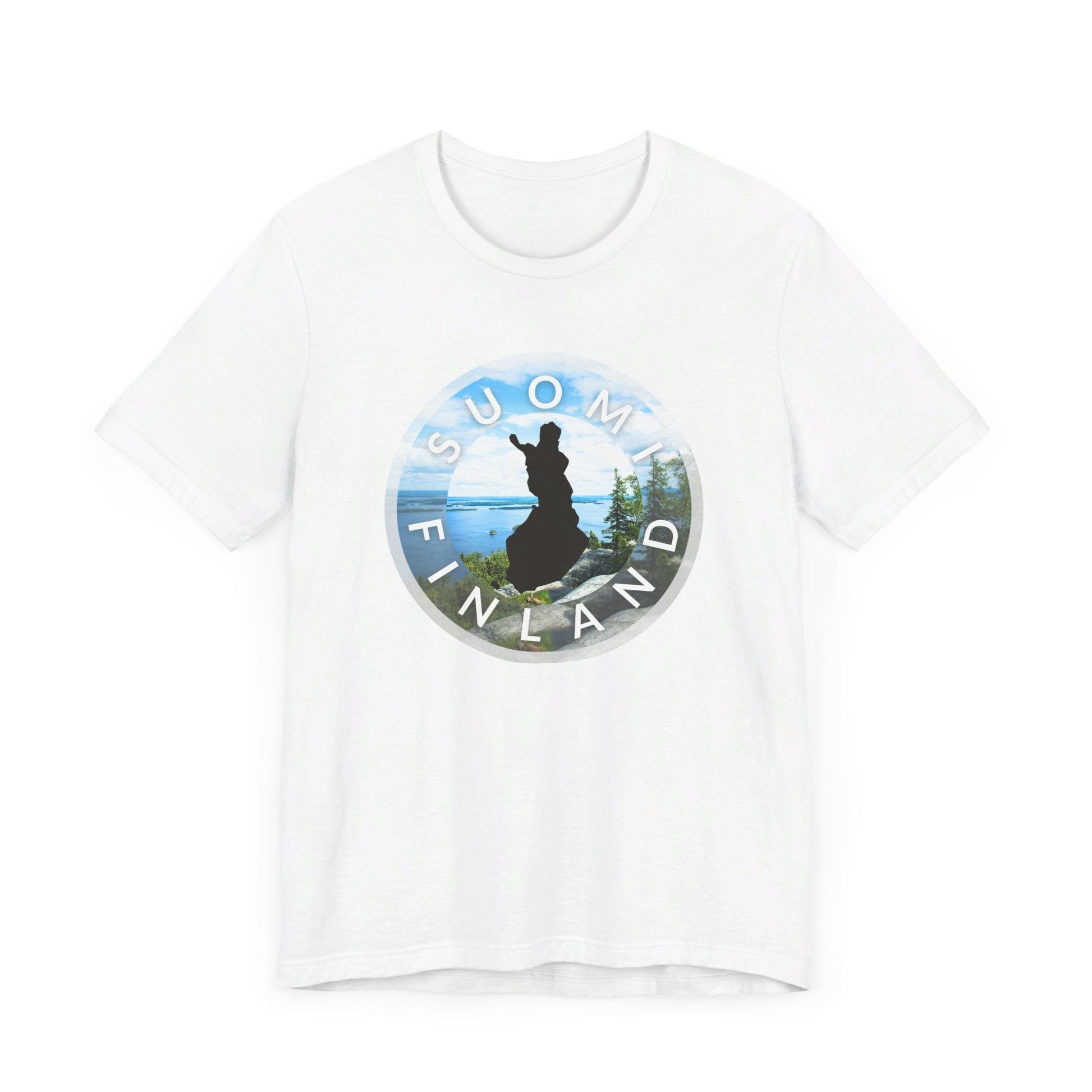 Lake view from Koli, Suomi - Finland, Unisex T-shirt - Feels like Finland