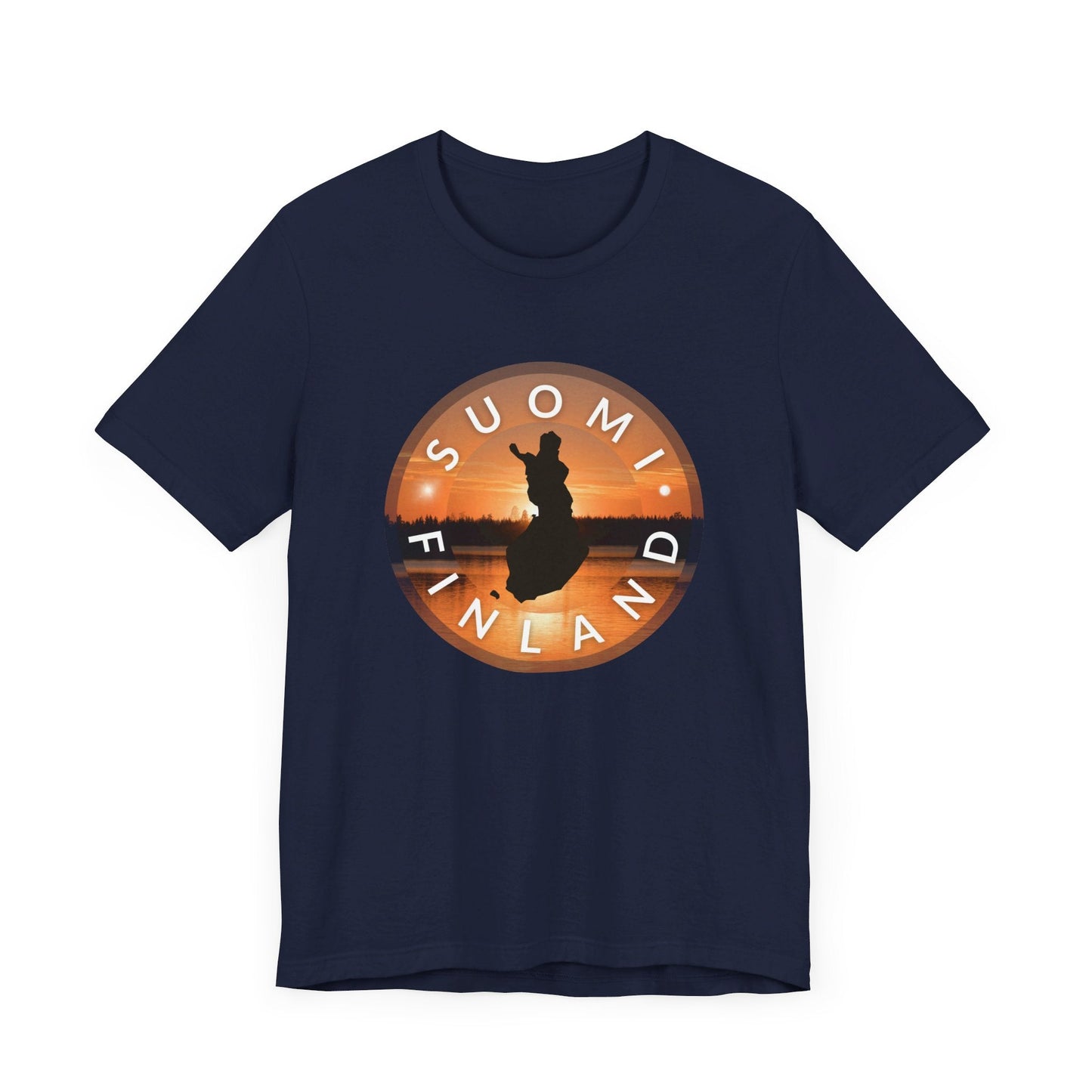 Midnight Sun Suomi - Finland, Unisex T-shirt - Feels like Finland