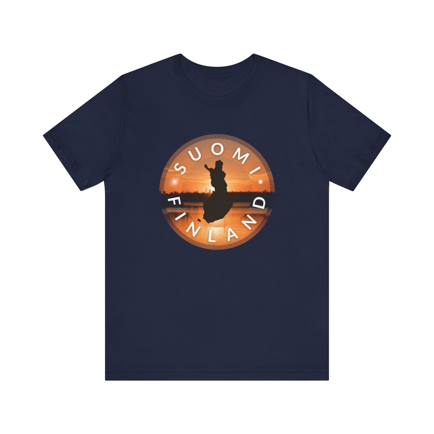 Midnight Sun Suomi - Finland, Unisex T-shirt - Feels like Finland