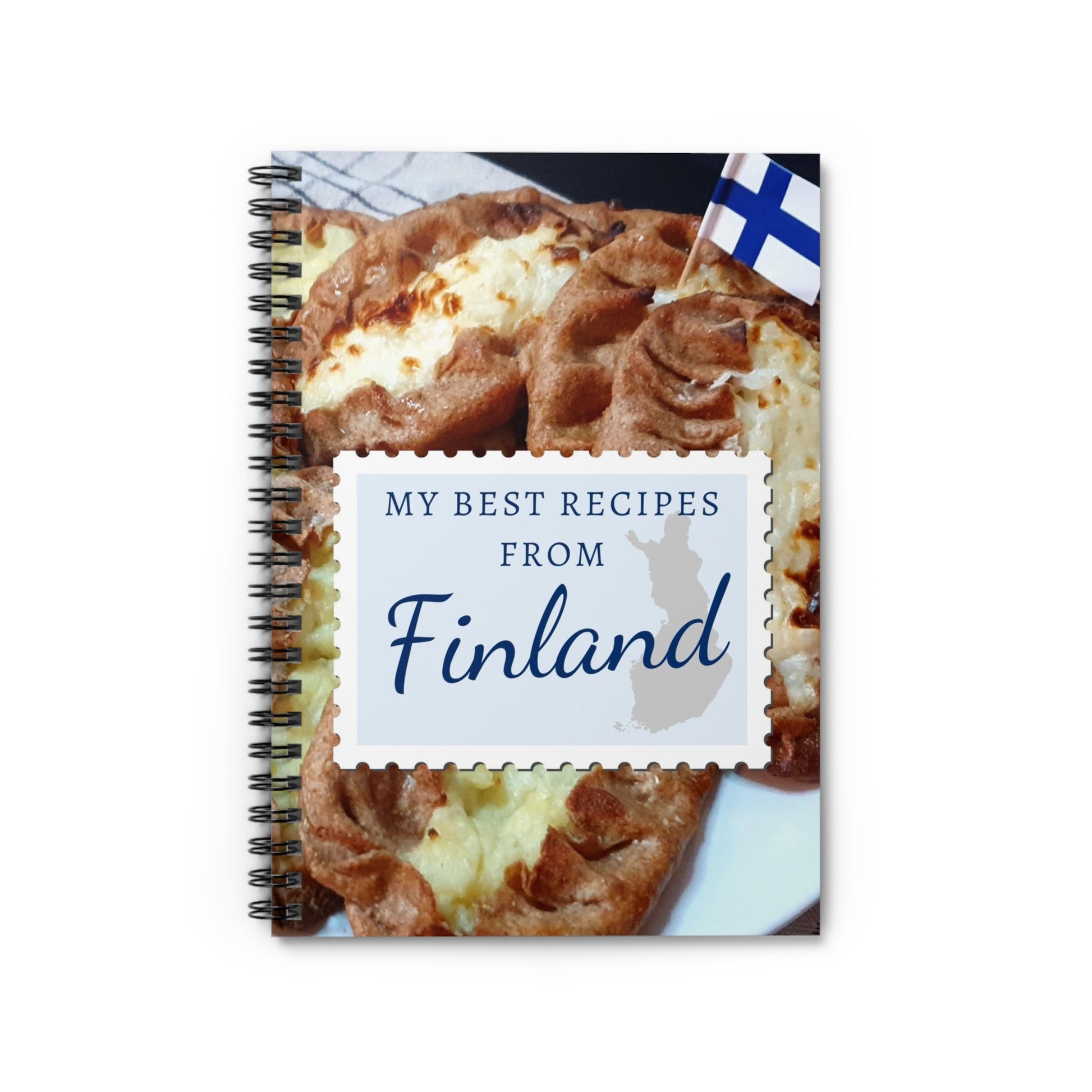 Recipe Notebook Karelian pies - Write down your best recipes! - Feels like Finland