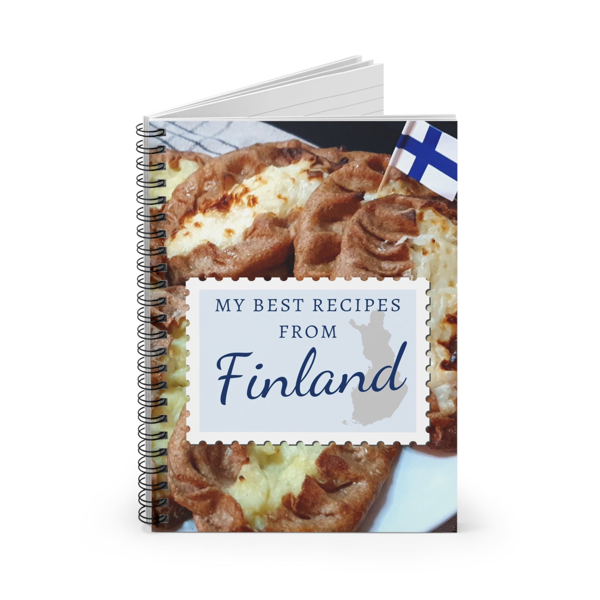 Recipe Notebook Karelian pies - Write down your best recipes! - Feels like Finland