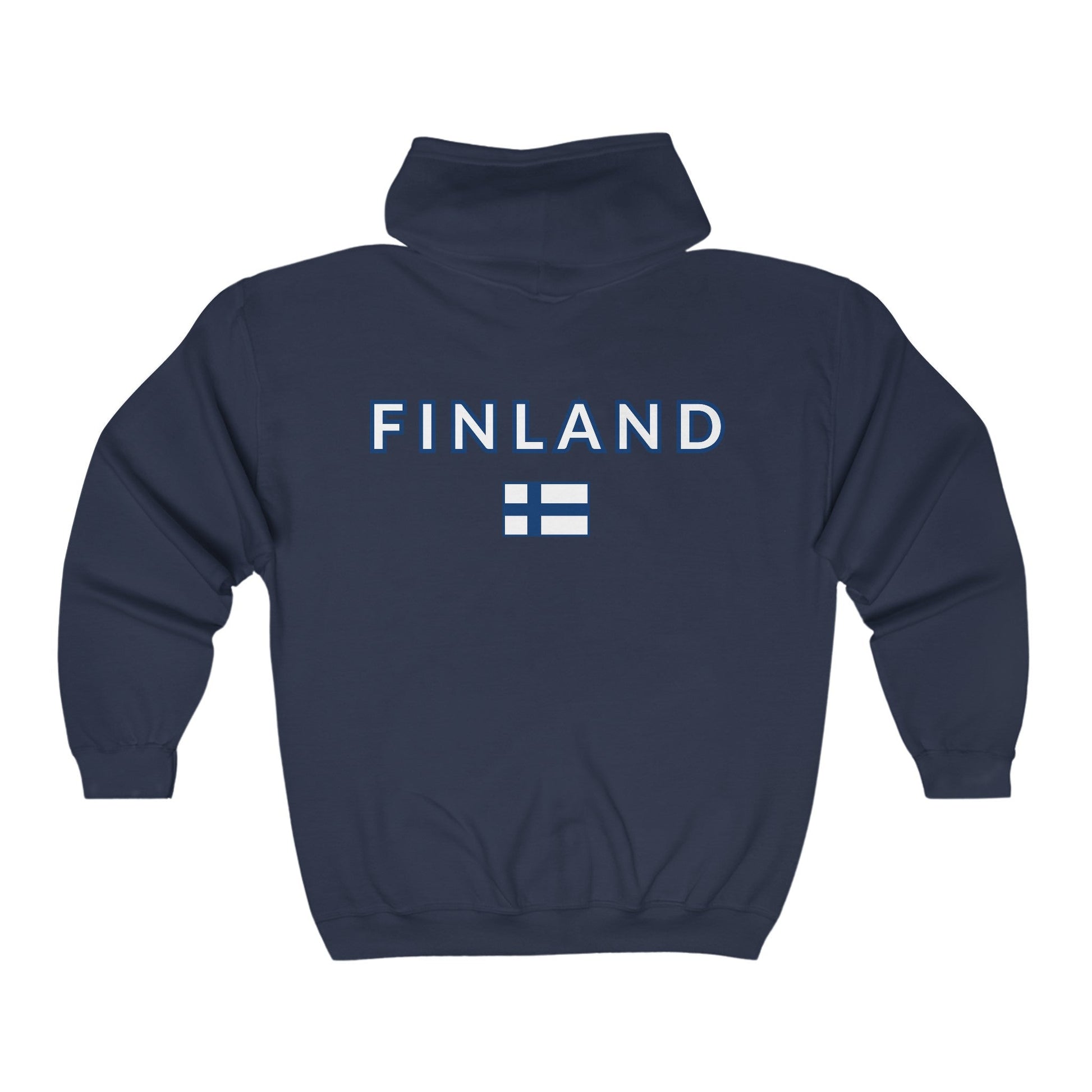 Unisex Heavy Blend™ Full Zip Hooded Sweatshirt - Feels like Finland