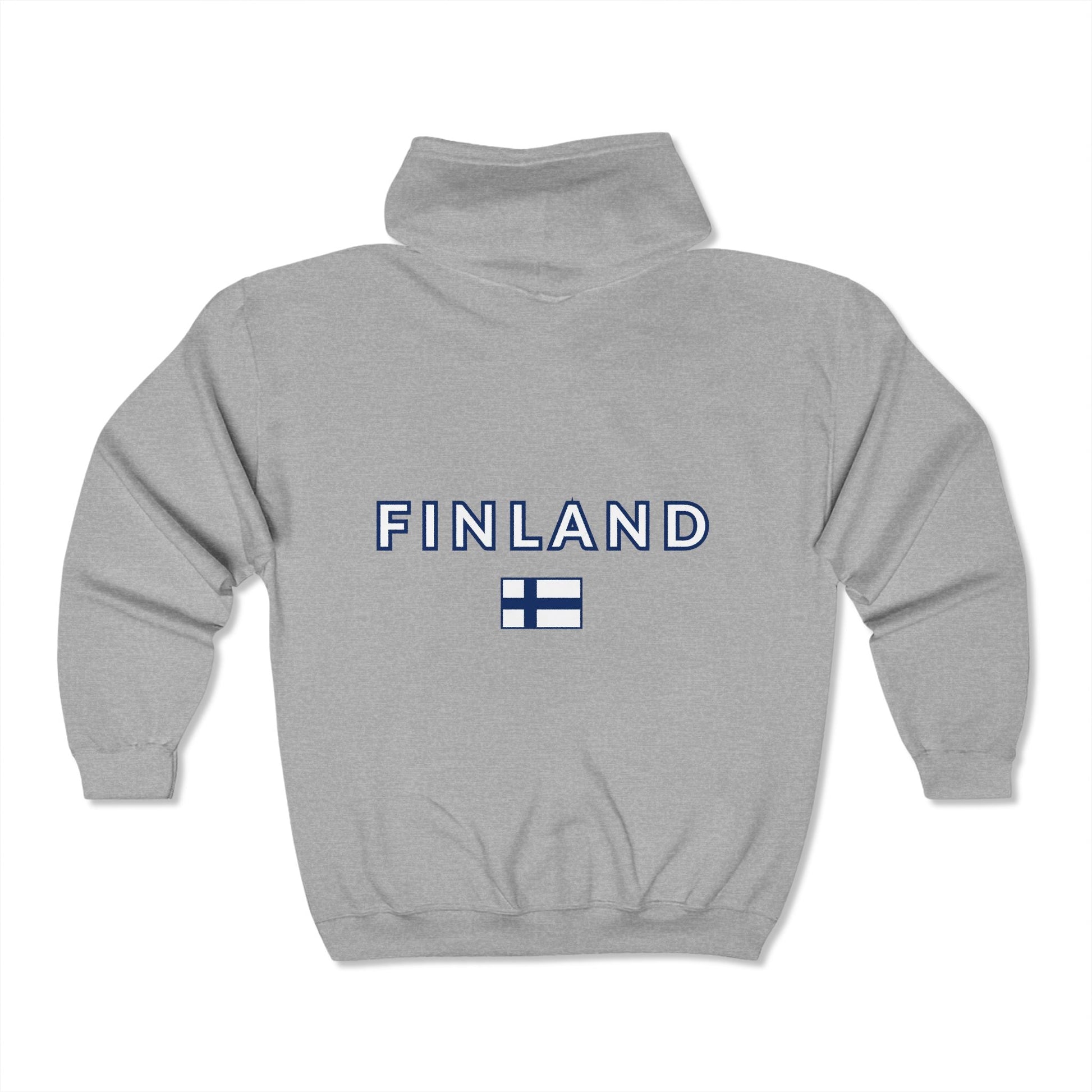 Unisex Heavy Blend™ Full Zip Hooded Sweatshirt - Feels like Finland