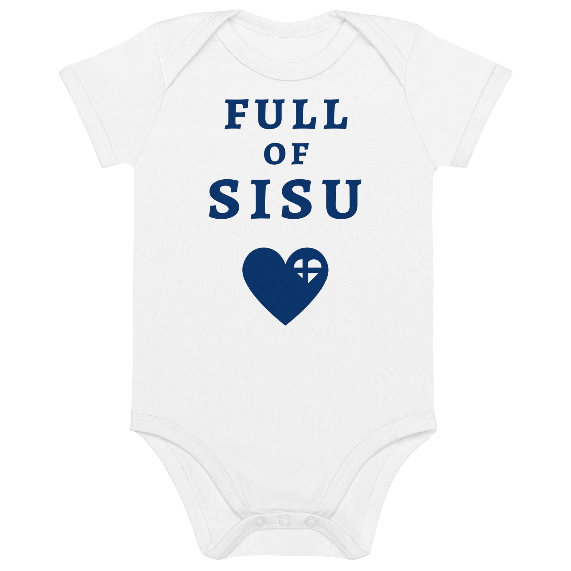 Full of SISU baby bodysuit, Organic cotton - Feels like Finland